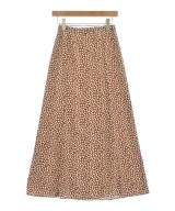 MICA&DEAL（マイカアンドディール）ロング・マキシ丈スカート 茶 サイズ:F レディース/2200625425044