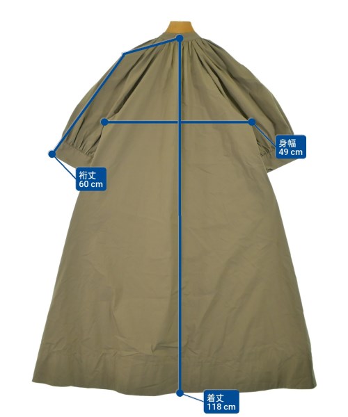 MICA&DEAL（マイカアンドディール）ワンピース カーキ サイズ:F レディース/2200642569028