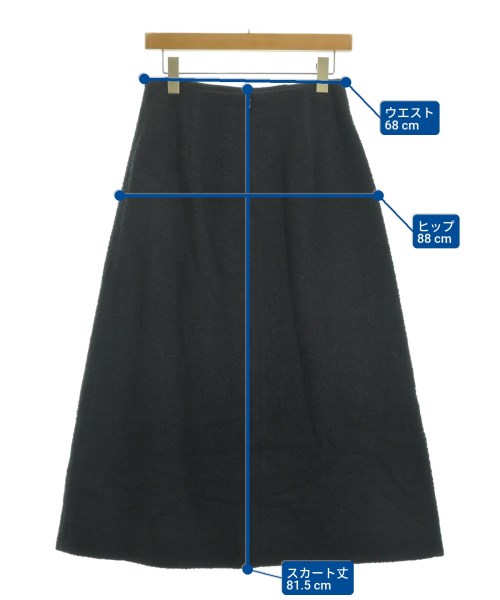 MICA&DEAL（マイカアンドディール）ロング・マキシ丈スカート 黒 サイズ:38(M位) レディース/2200642569097