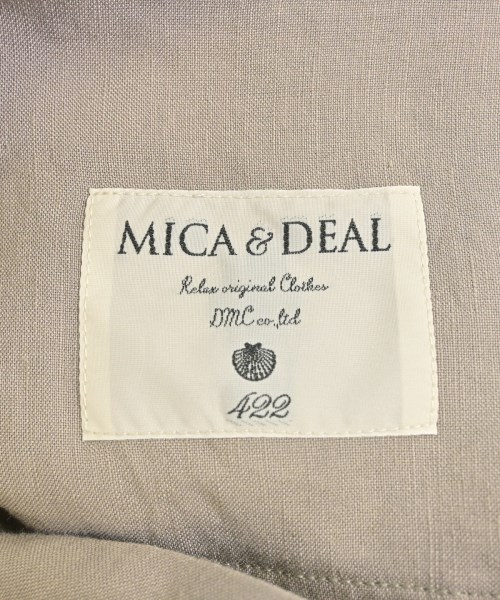 MICA&DEAL（マイカアンドディール）ワンピース 茶 サイズ:F レディース/2200622157122