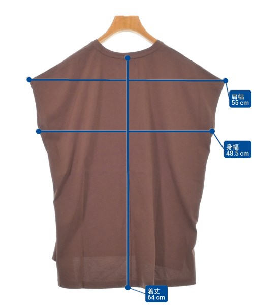 MICA&DEAL（マイカアンドディール）ノースリーブ 茶 サイズ:F レディース/2200615352688