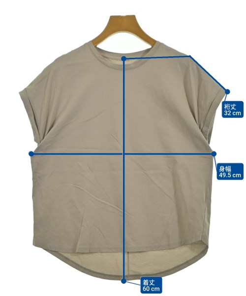 MICA&DEAL（マイカアンドディール）Tシャツ・カットソー ベージュ サイズ:F レディース/2200630437148