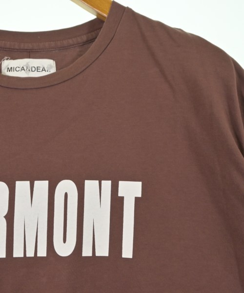 MICA&DEAL（マイカアンドディール）Tシャツ・カットソー 茶 サイズ:36(S位) レディース/2200611153043