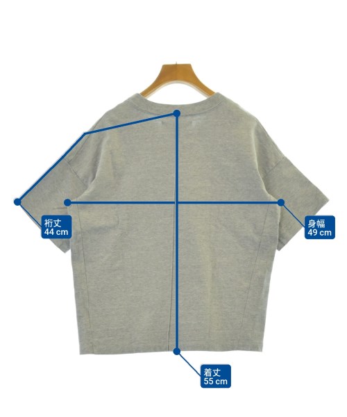 MICA&DEAL（マイカアンドディール）Tシャツ・カットソー グレー サイズ:36(S位) レディース/2200609934166