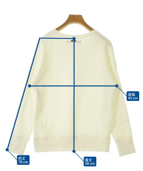 MICA&DEAL（マイカアンドディール）スウェット 白 サイズ:36(S位) レディース/2200618790036