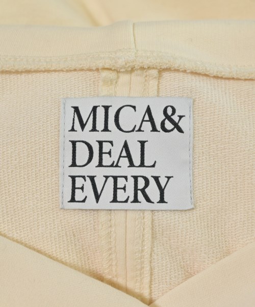 MICA&DEAL（マイカアンドディール）パーカー 黄 サイズ:F レディース/2200669781434