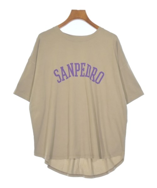 MICA&DEAL(マイカアンドディール)Tシャツ・カットソー ベージュ サイズ:F/2200669781496