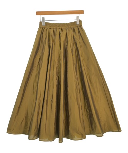 MICA&DEAL(マイカアンドディール)ロング・マキシ丈スカート 茶 サイズ:F/2200670078042