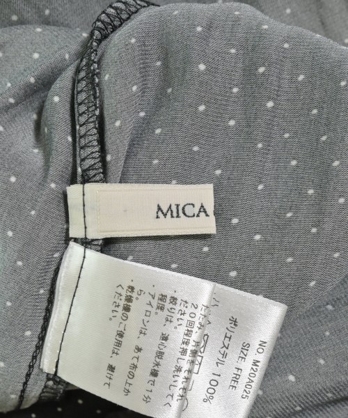 MICA&DEAL（マイカアンドディール）ブラウス 黒 サイズ:F レディース/2200672128028