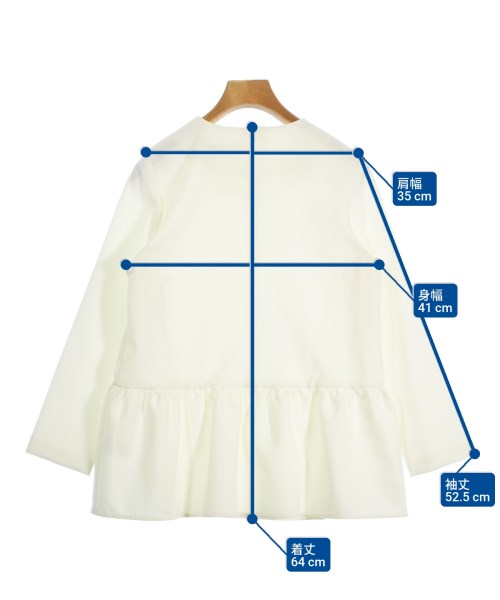 MICA&DEAL（マイカアンドディール）ブラウス 白 サイズ:36(S位) レディース/2200678592014