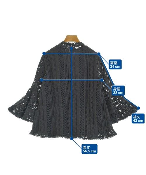 MICA&DEAL（マイカアンドディール）ブラウス グレー サイズ:36(S位) レディース/2200675428088