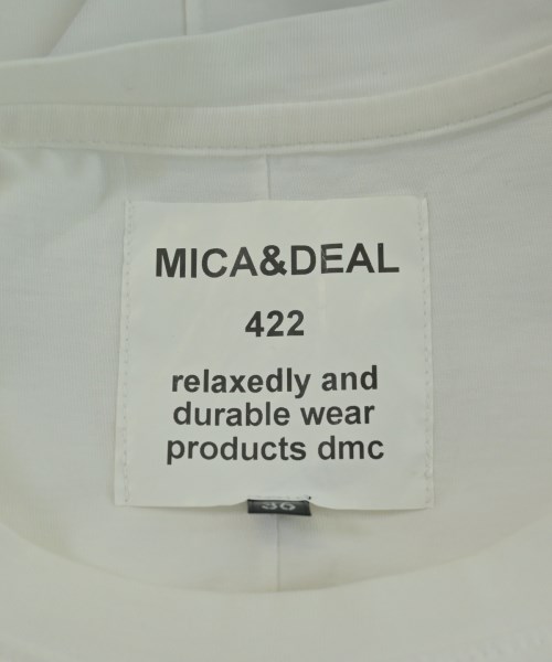MICA&DEAL（マイカアンドディール）Tシャツ・カットソー 白 サイズ:36(S位) レディース/2200681394018