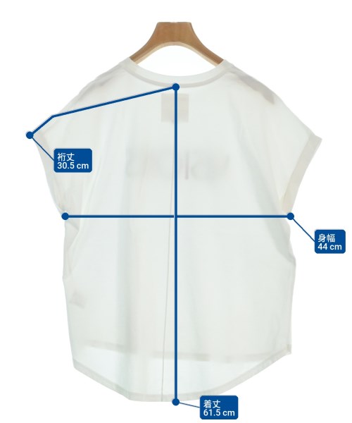 MICA&DEAL（マイカアンドディール）Tシャツ・カットソー 白 サイズ:36(S位) レディース/2200681394018