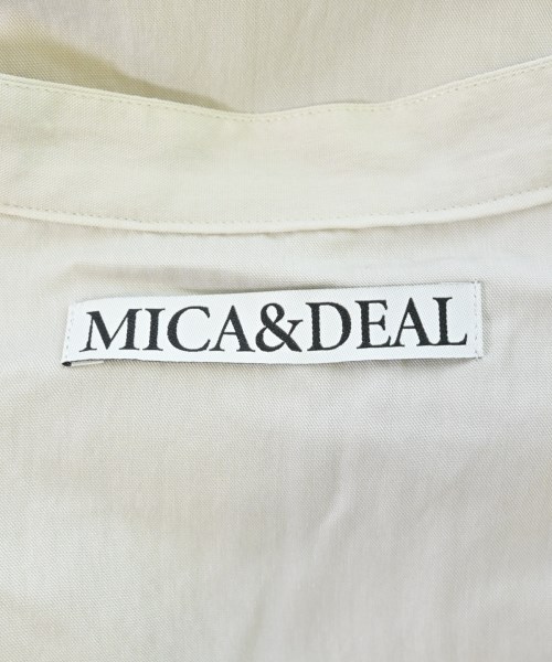 MICA&DEAL（マイカアンドディール）ブラウス 白 サイズ:F レディース/2200690273076