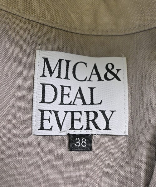 MICA&DEAL（マイカアンドディール）ワンピース ベージュ サイズ:38(M位) レディース/2200690637052