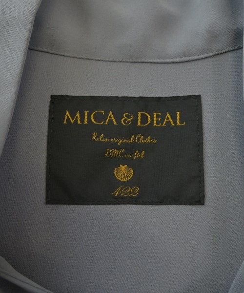 MICA&DEAL（マイカアンドディール）ブラウス グレー サイズ:F レディース/2200692676066