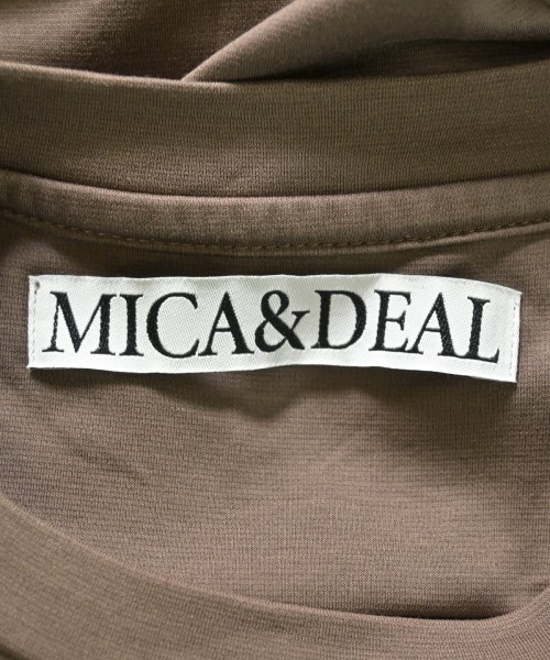 MICA&DEAL（マイカアンドディール）ワンピース 茶 サイズ:F レディース/2200694942060