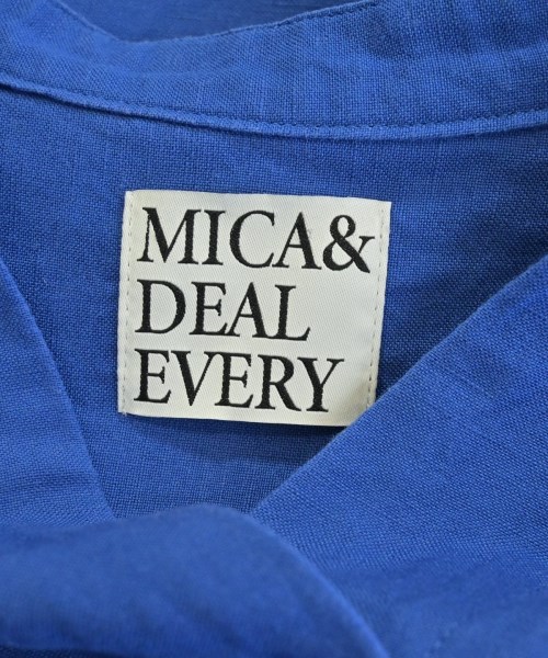 MICA&DEAL（マイカアンドディール）ブラウス 青 サイズ:F レディース/2200634666148
