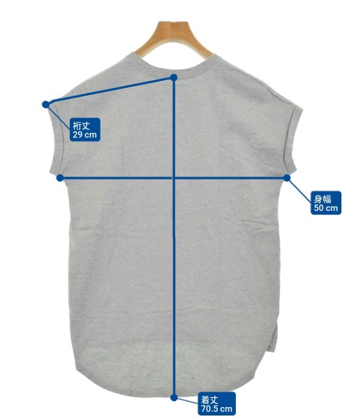 MICA&DEAL（マイカアンドディール）ノースリーブ グレー サイズ:F レディース/2200634732485