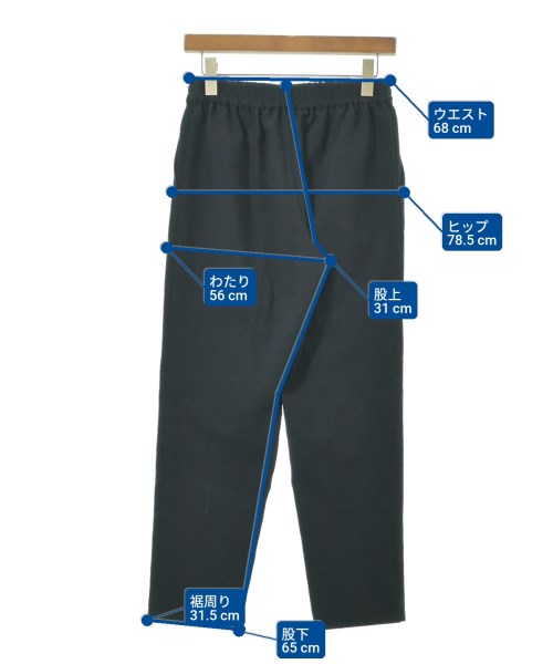 MICA&DEAL（マイカアンドディール）スラックス 黒 サイズ:38(M位) レディース/2200640877446