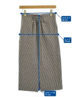 MICA&DEAL（マイカアンドディール）ロング・マキシ丈スカート 茶 サイズ:36(S位) レディース/2200641651021