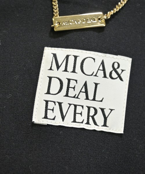 MICA&DEAL（マイカアンドディール）ベスト 黒 サイズ:F レディース/2200640532048