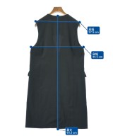 MICA&DEAL（マイカアンドディール）ベスト 黒 サイズ:F レディース/2200640532048