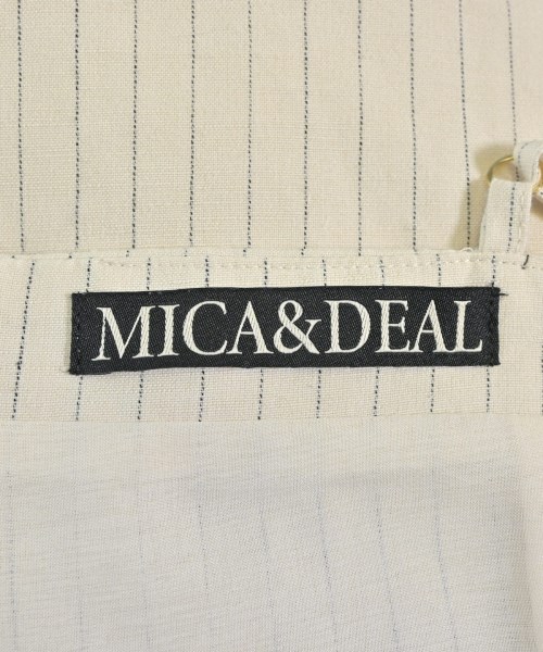 MICA&DEAL（マイカアンドディール）オールインワン/サロペット 白 サイズ:F レディース/2200641262036