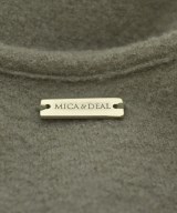 MICA&DEAL（マイカアンドディール）ノーカラージャケット 茶 サイズ:F レディース/2200702838019