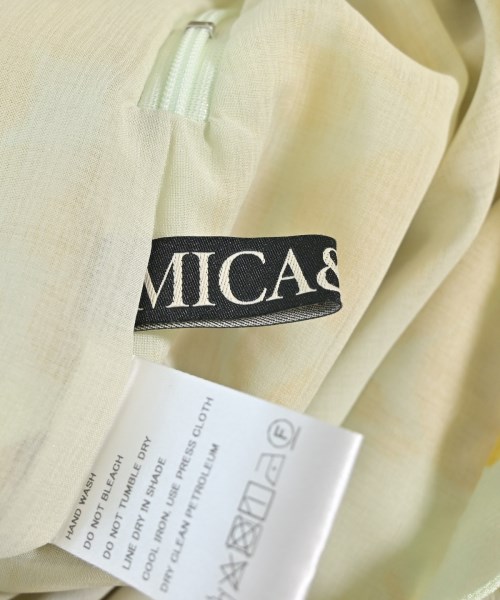 MICA&DEAL（マイカアンドディール）ロング・マキシ丈スカート 黄 サイズ:F レディース/2200706321050