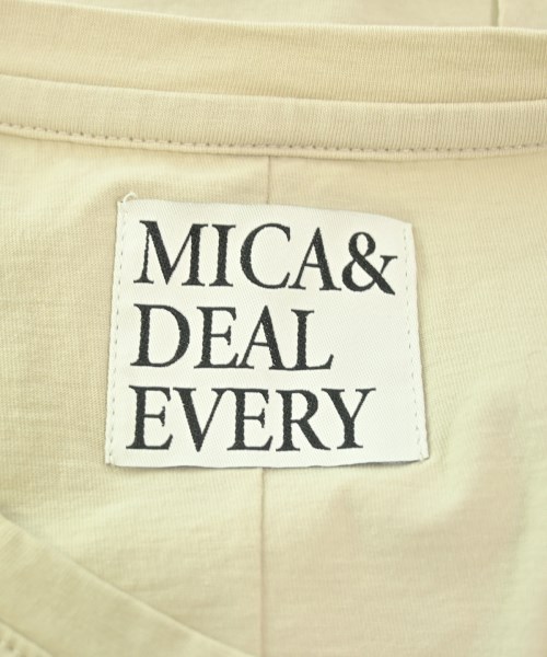 MICA&DEAL（マイカアンドディール）Tシャツ・カットソー ベージュ サイズ:F レディース/2200659184610