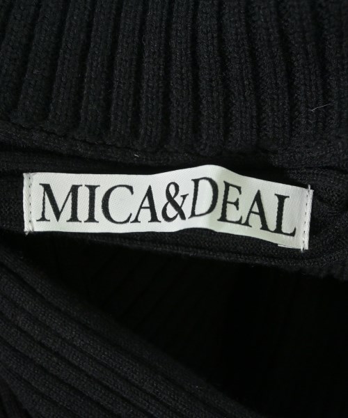 MICA&DEAL（マイカアンドディール）ニット・セーター 黒 サイズ:F レディース/2200729452021