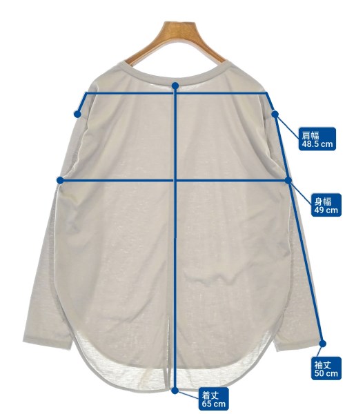 MICA&DEAL（マイカアンドディール）Tシャツ・カットソー グレー サイズ:F レディース/2200725819101