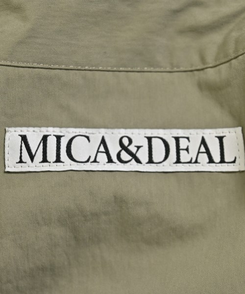 MICA&DEAL（マイカアンドディール）カジュアルシャツ カーキ サイズ:F レディース/2200723475057