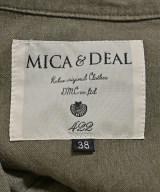 MICA&DEAL（マイカアンドディール）シャツワンピース カーキ サイズ:38(M位) レディース/2200723475071
