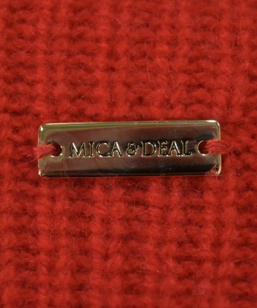 MICA&DEAL（マイカアンドディール）ニット・セーター 赤 サイズ:F レディース/2200673646408