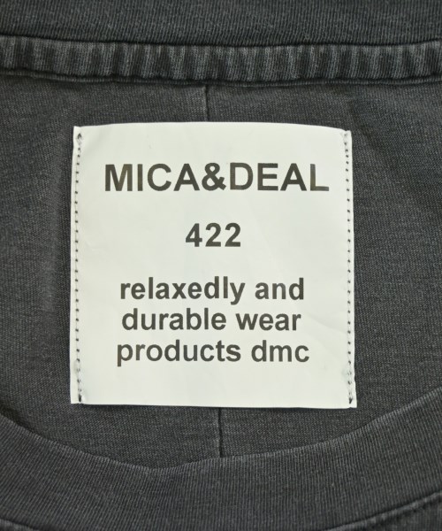 MICA&DEAL（マイカアンドディール）Tシャツ・カットソー グレー サイズ:F レディース/2200678140239