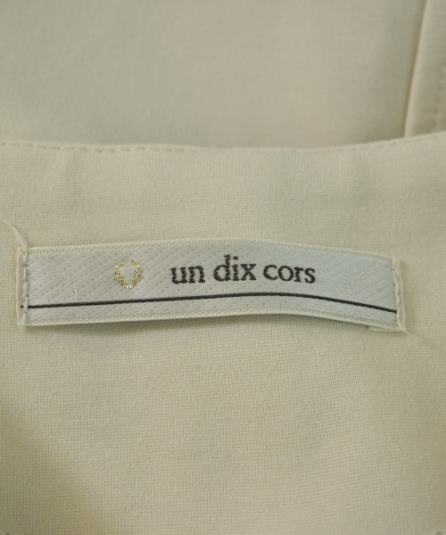 un dix cors（アンディコール）ノースリーブ ベージュ サイズ:F レディース/2200634660078