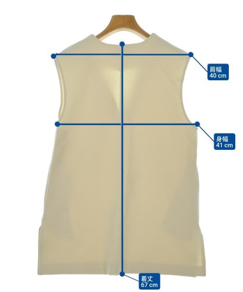 un dix cors（アンディコール）ノースリーブ ベージュ サイズ:F レディース/2200634660078