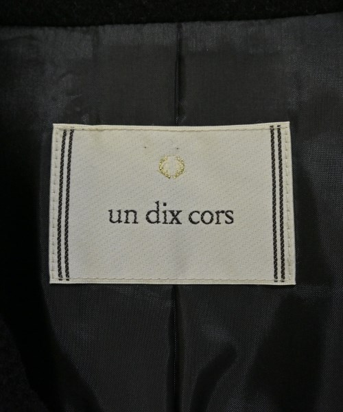 un dix cors（アンディコール）ピーコート 黒 サイズ:F レディース/2200627260056