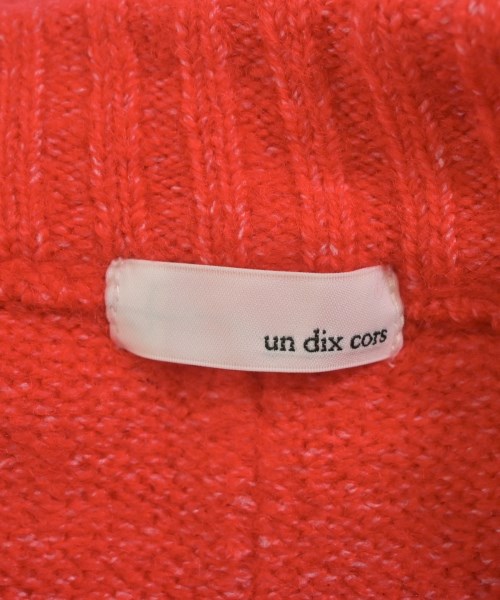 un dix cors（アンディコール）ニット・セーター 赤 サイズ:F レディース/2200637138185