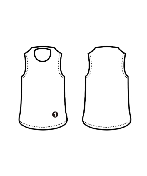 un dix cors（アンディコール）ノースリーブ 青 サイズ:F レディース/2200633390037