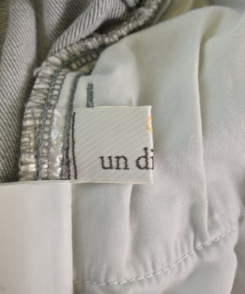 un dix cors（アンディコール）デニムパンツ グレー サイズ:38(M位) レディース/2200613098038