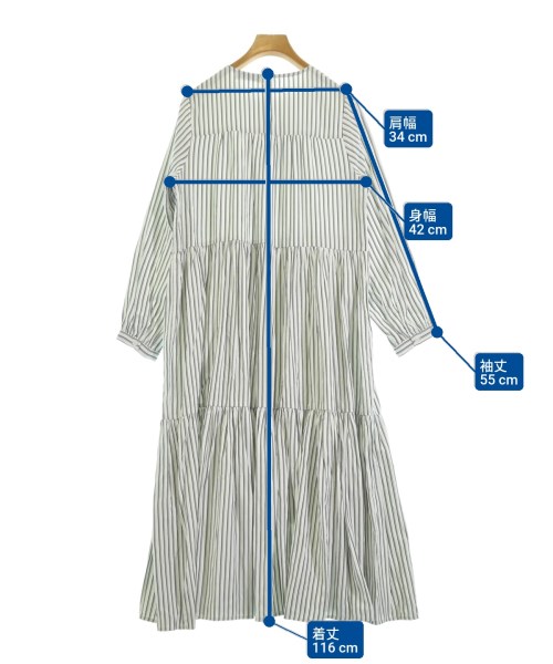 un dix cors（アンディコール）ワンピース 白 サイズ:M レディース/2200612017047