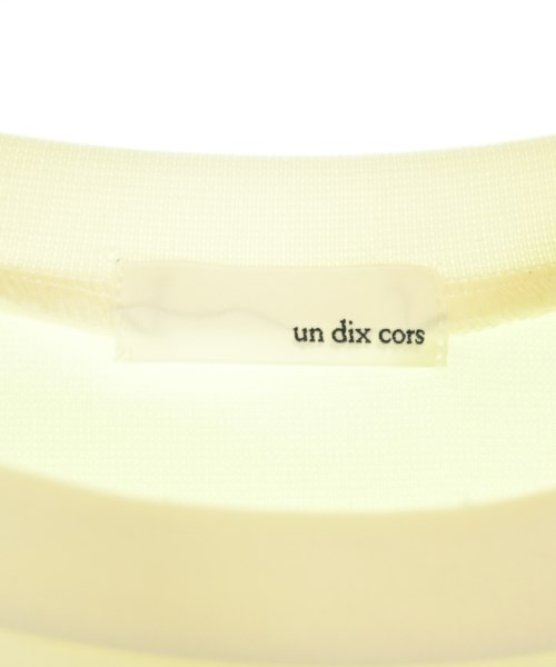 un dix cors（アンディコール）Tシャツ・カットソー 白 サイズ:F レディース/2200675016131