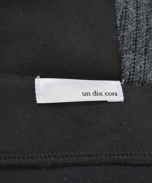 un dix cors（アンディコール）ワンピース 黒 サイズ:F レディース/2200672206115