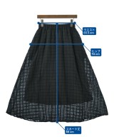 un dix cors（アンディコール）ロング・マキシ丈スカート グレー サイズ:F レディース/2200672206160