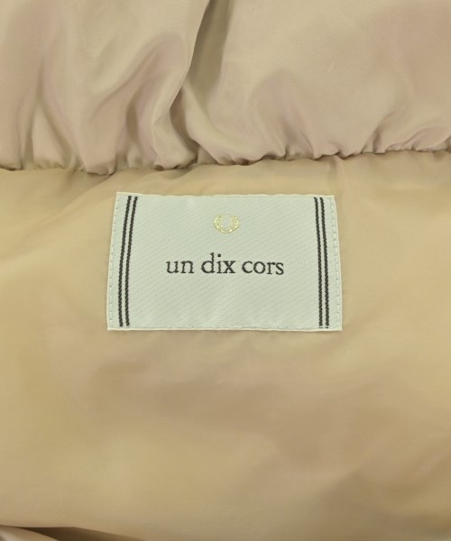 un dix cors（アンディコール）ダウンジャケット/ダウンベスト ベージュ サイズ:F レディース/2200694848034