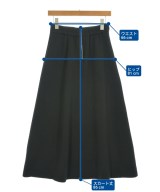 un dix cors（アンディコール）ロング・マキシ丈スカート 黒 サイズ:F レディース/2200708804131
