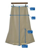 un dix cors（アンディコール）ロング・マキシ丈スカート ベージュ サイズ:36(S位) レディース/2200713935011
